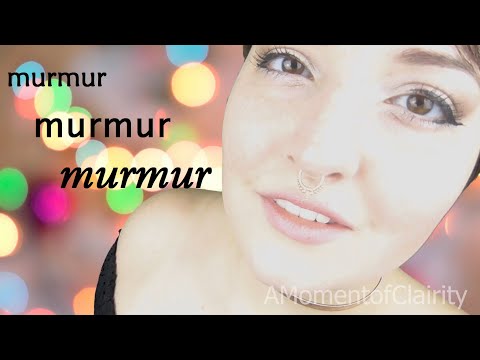 [ASMR] Murmuring to You ❤ | Unintelligible & "Inaudible" Personal Attention