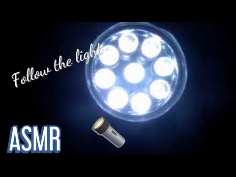 ASMR | Follow the Light (light mouth sounds)
