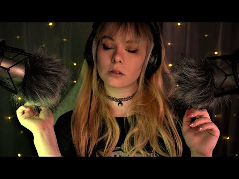 ASMR | 3 HOURS soft fluffy mic & gentle tongue clicking - no talking, sounds for deep sleep