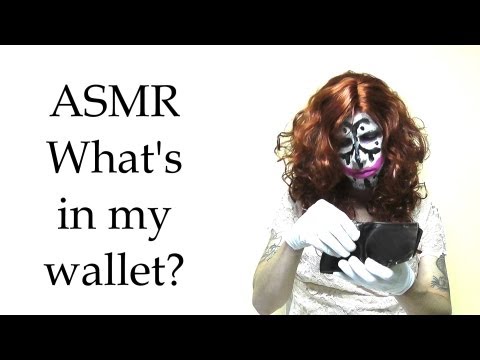 ASMR What's in my wallet? (Part 1)