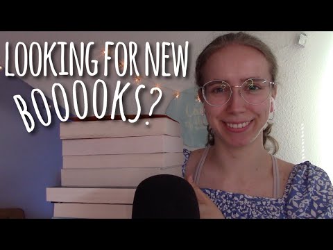 📚 ASMR book reviews 📚 NEW Book Recommendations for you! (tapping, page flipping, ...)