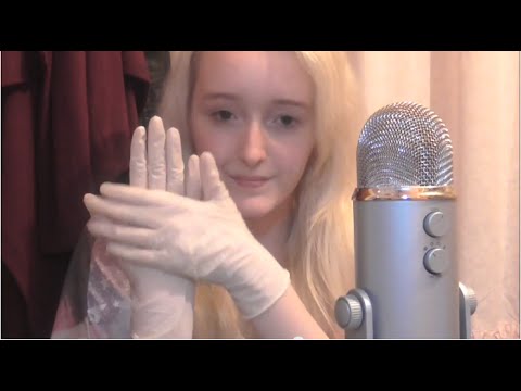 ASMR - Sounds of Latex Gloves - Ear-to-Ear for Relaxation