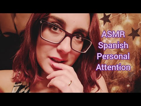 Spanish ASMR ~ 🇪🇸💤 Personal Attention & Reiki ❤ Mouth Sounds "Te Quiero"