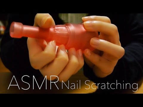 [ASMR] 色々な物をネイルスクラッチング② Nail Scratching [囁き声-Whisper]