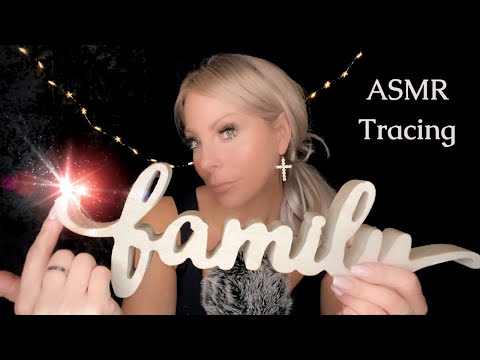 ASMR Tracing On Holiday Home Decor And Magazine Flip Through (Trigger Focused/Whispering) 🎄