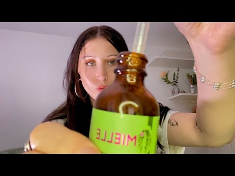 asmr | a relaxing scalp check & massage with hair brushing (layered sounds)