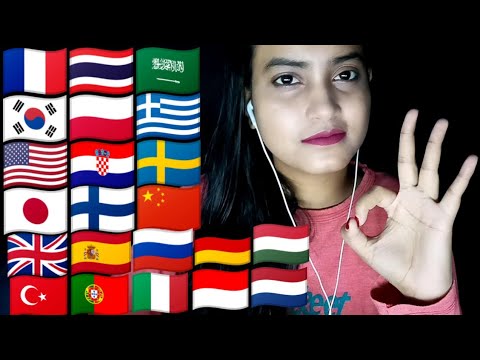 [ASMR] How To Say "Awesome" In Different Language