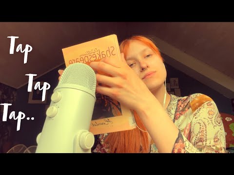 ASMR ~ Fast Tapping And Scratching Books📚📖 (Some Tracing)