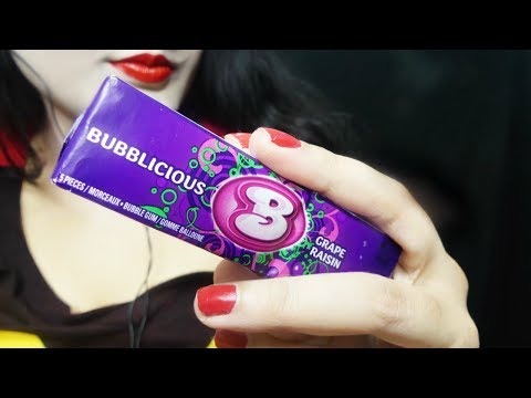 ASMR Bubble Gum Whole Pack - Mastication & Delightful ~ Opening Packages
