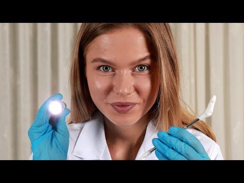 [ASMR] Doctor Lizi Cleans Your Ear and Tests Your Hearing