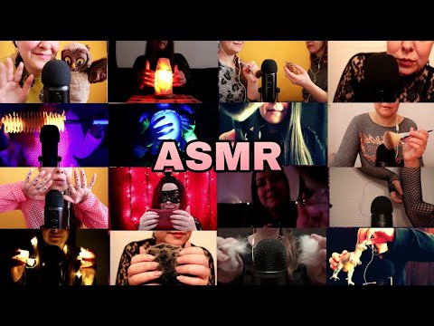 ASMR CZ/ Speciál za 2000 odběratelů ❤️ Mix zvuků z 25 různých videí