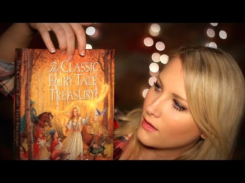 Bedtime Fairy Tales 2 - Binaural ASMR - Soft Spoken/Whisper, Reading, Page Turning, Tapping