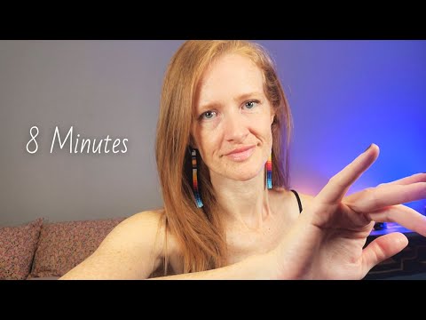 ASMR Brief Affirmations for Difficult Days w/hand movements