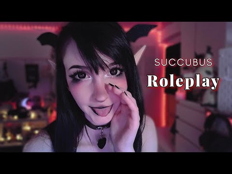 ASMR ☾ whispering sweet nothings in your ear❣️inaudible/ unintelligible whisper & reverb | Roleplay