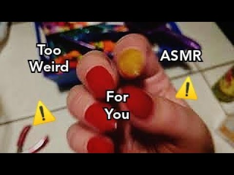 ASMR This Video is Too WEIRD For YOU ~ Just Eat the Spicy Peppers & Don't Ask Questions