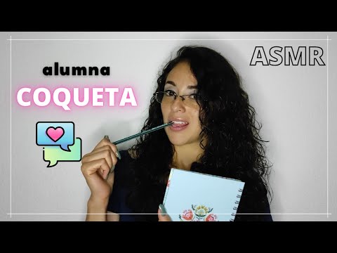 🙋‍♀️ Alumna COQUETEA 😈 con su PROFE!!!👨‍🏫 😍🤤 | Roleplay | ASMR Kat