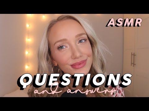 ASMR Q/A (Fav Clothes, Eating Meat, Weight Loss...) | GwenGwiz