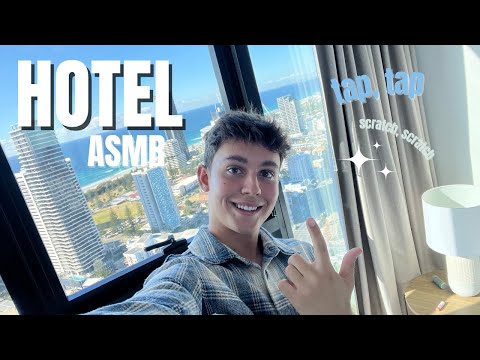 HOTEL ASMR | Camera Tapping, Fabric Scratching, Mouth Sounds + more...