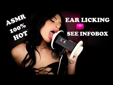 ASMR 💦 EAR LICKING💦100% SEXY