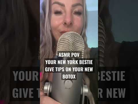 ASMR POV YOUR BEST FRIEND GIVES YOU INSTRUCTIONS TO FOLLOW AFTER YOUR BOTOX APPOINTMENT #asmr