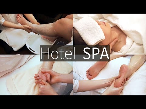 ASMR Relaxing SPA 🌟Foot Bath, Scrub, Scalp & Body Massage