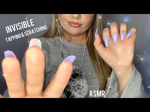 ASMR | Invisible Tapping & Scratching on you 💜✨