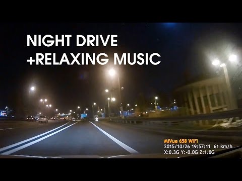 Night Drive + Relaxing Music / Before Sleep