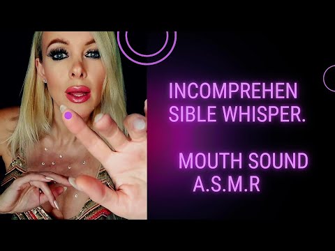 Inaudible relaxing  for your BRAIN mouthsound ASMR  sussurro rilassante #asmr #whisper