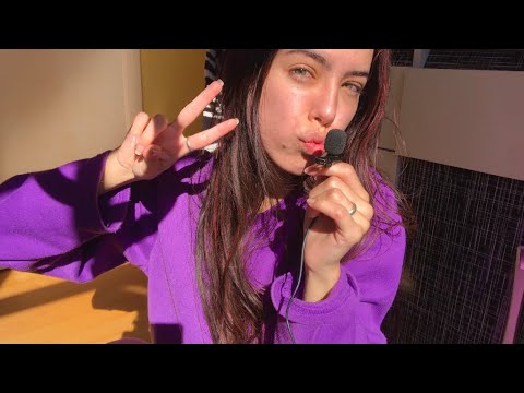 ASMR- CUIDANDO DE VOCÊ ( SONS DE BOCA+ CONVERSA)