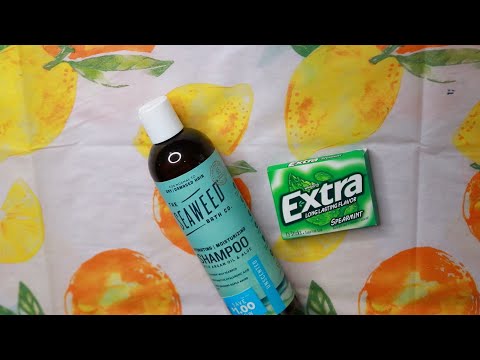 Seaweed Shampoo ASMR Chewing Gum Sounds