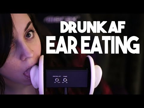 🕊️ // Drunk AF Ear Eating! [mouth sounds] [kissing] [licking] [rambling] [nibbles]