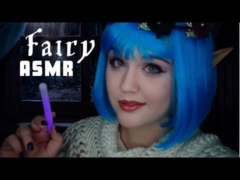 ASMR Fantasy Roleplay | Moonflower Fairy Helps You Sleep | Light Triggers and Sleep Hypnosis