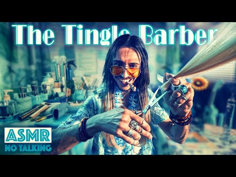 The Tingle Barber cuts you "JUST THE TIPS" 💇🏼No Talking ASMR Roleplay Haircut