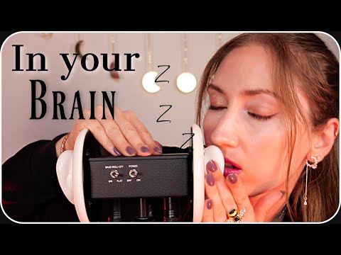 ASMR DEEPEST Brain Massage ♥️ (NO TALKING) Layered Fluffy Mics, Ear Tapping, Scratching, Breathing +