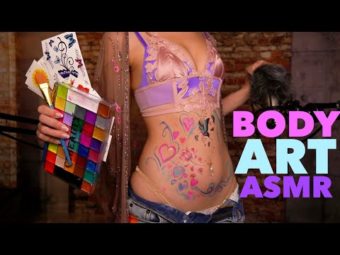 Body Paint, Tattoos & Chatting ASMR