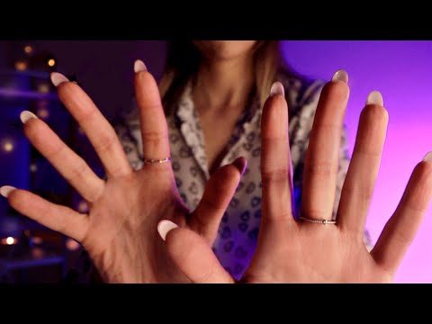ASMR Hand Movements Mouth Sounds, Tapping, Whispering & Layered Sounds for Sleep