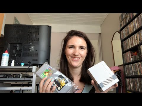 ASMR Show & Tell - My Dad's Nintendo collection (tapping, controller sounds)