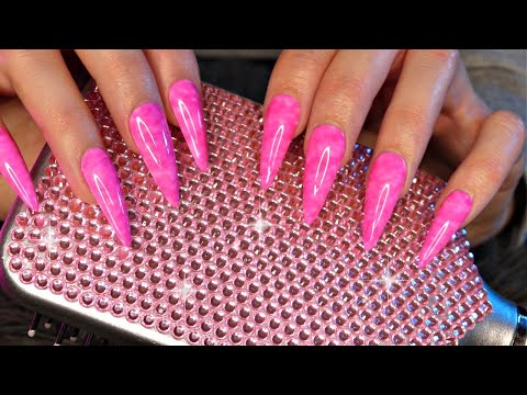 ASMR Textured Scratching Assortment | Fast Triggers | Ear to Ear | Long Nails | No Talking
