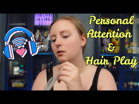 😊 Personal Attention 👐 While Playing With Your Hair 💆🏼‍♀️ - Loggerhead ASMR 🐢