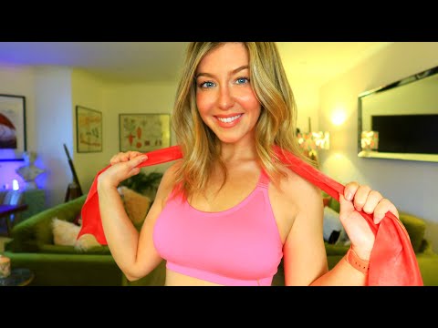 ASMR Let's Get SoOoOoooo STRETCHY & RELAXED Together | Full Body Relaxing Resistance Band Exercises