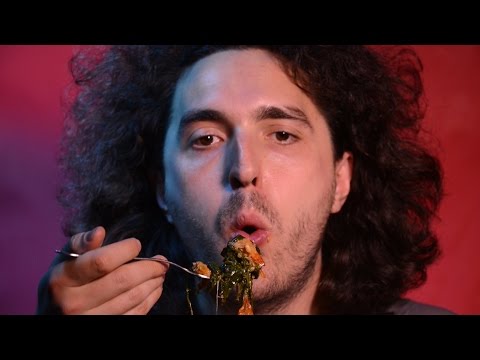 ASMR Eating Spicy Pork Spinach Tomato Tortellini 먹방