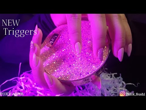 ASMR New Triggers | Tapping | Scratching | Tracing [ NO TALKING]