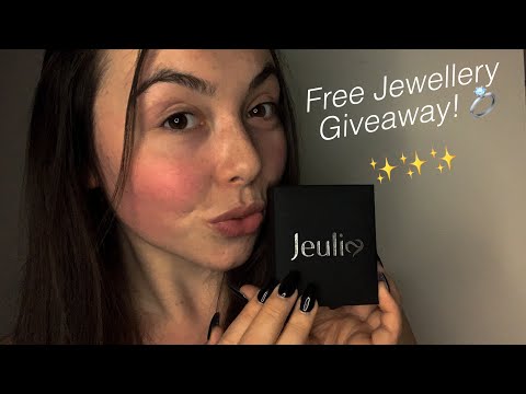 ASMR TINGLY JEWELLERY UNBOXING | ✨FREE JEWELLERY GIVEAWAY!✨