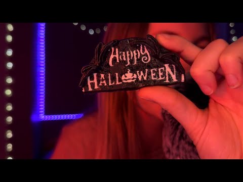 ASMR~High Sensitivity Fall & Halloween Trigger Words and Mouth Sounds🍁👻🎃