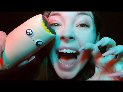 ASMR Loud and Aggressive Triggers With Chaotic Tingles (No Editing)
