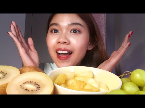 ASMR | EATING FRESH FRUITS | MOUTH SOUNDS, EATING SOUNDS🥝