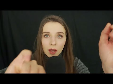 ASMR PERSONAL ATTENTION TRIGGER ASSORTMENT. 😴 UNINTELLIGIBLE WHISPERS, HAND MOVEMENTS, FACE MASSAGE