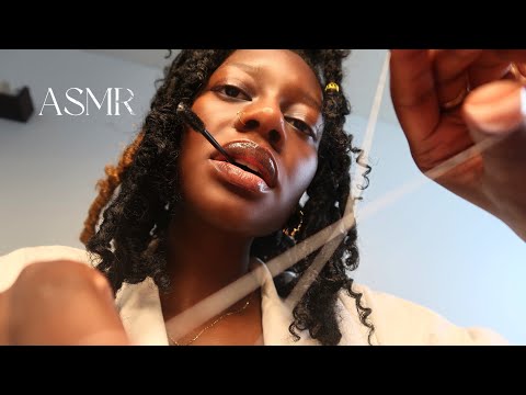 ASMR PERSONAL ATTENTION ♥️ DOING YOUR EYEBROWS * THREADING 🧵 & PLUCKING