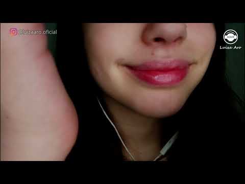 ASMR SOM DE BOCA ( NO TALKING ) SONO GARANTIDO !!! Luiza Aro