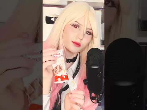 Food ASMR 🌙 ASMR anime cosplay Marin Kitagawa 💗 relaxing video